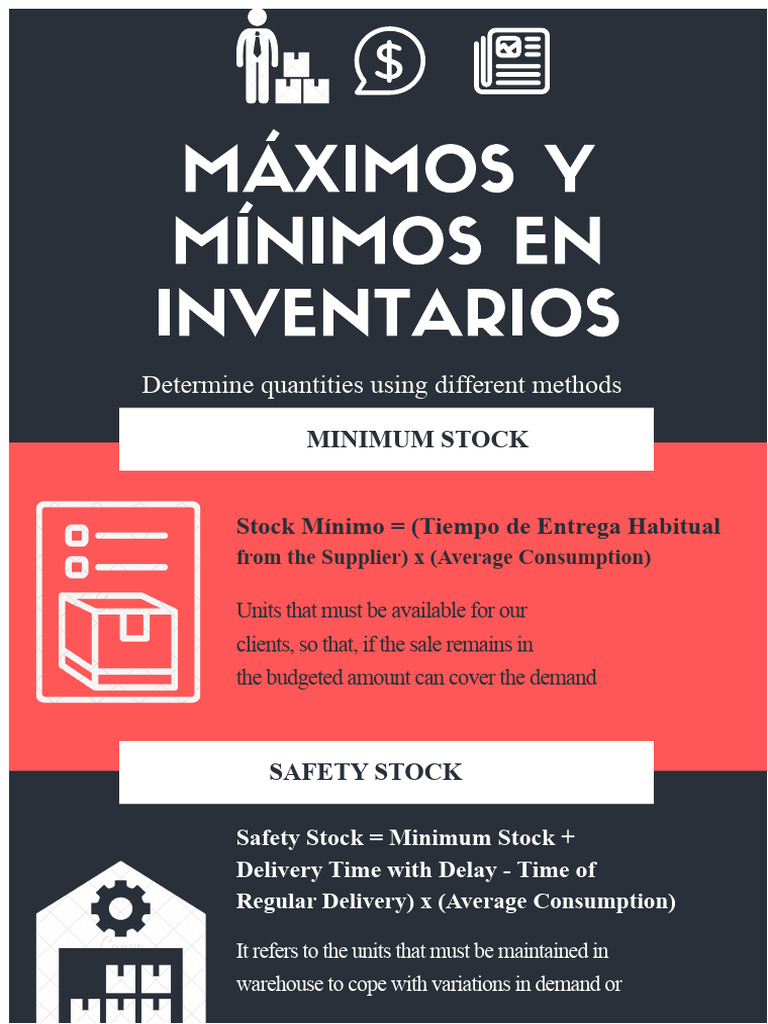 Stock Management: Minimum & Safety Stock | PDF