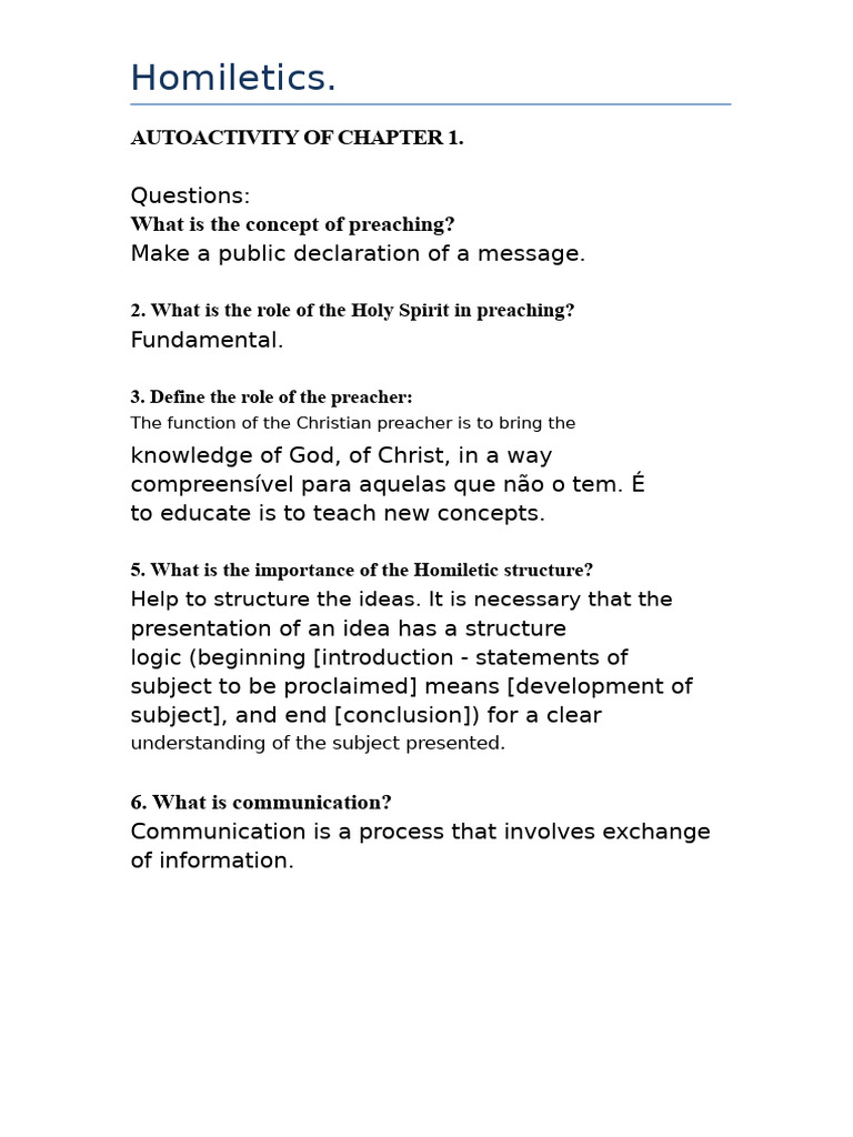 Essentials of Effective Preaching Techniques | PDF | Sermon | Homiletics