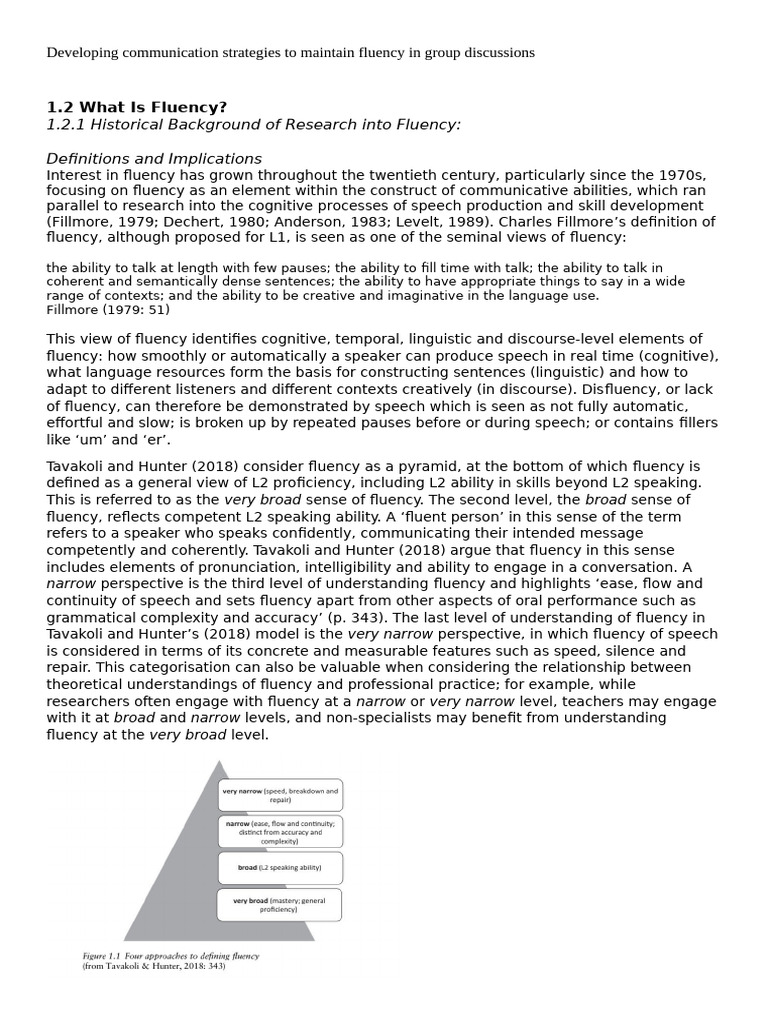Strategies for Enhancing Discussion Fluency | PDF | Fluency | Second ...