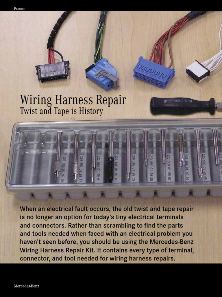 Wiring-Harness-Repair | PDF | Electrical Connector | Electrical Wiring