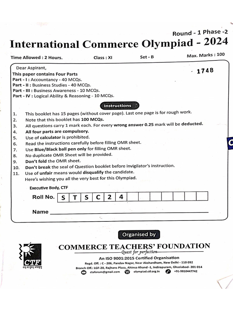 CTF Olympiad 2024 | PDF