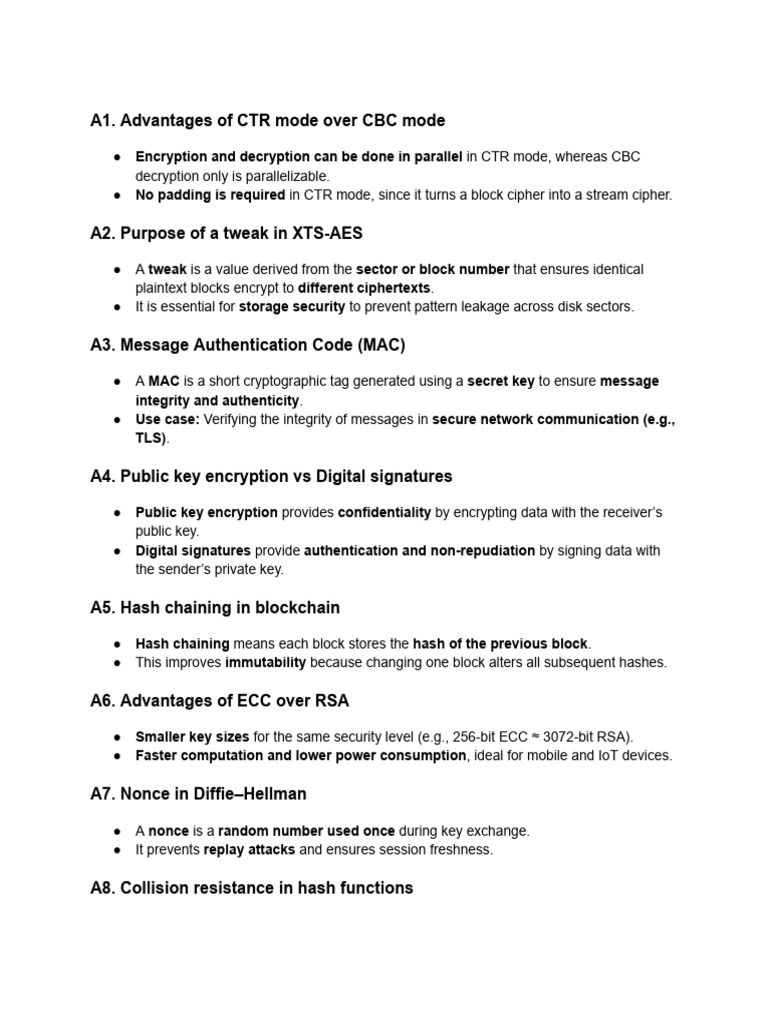 Cryptographic Techniques and Concepts | PDF | Public Key Certificate ...