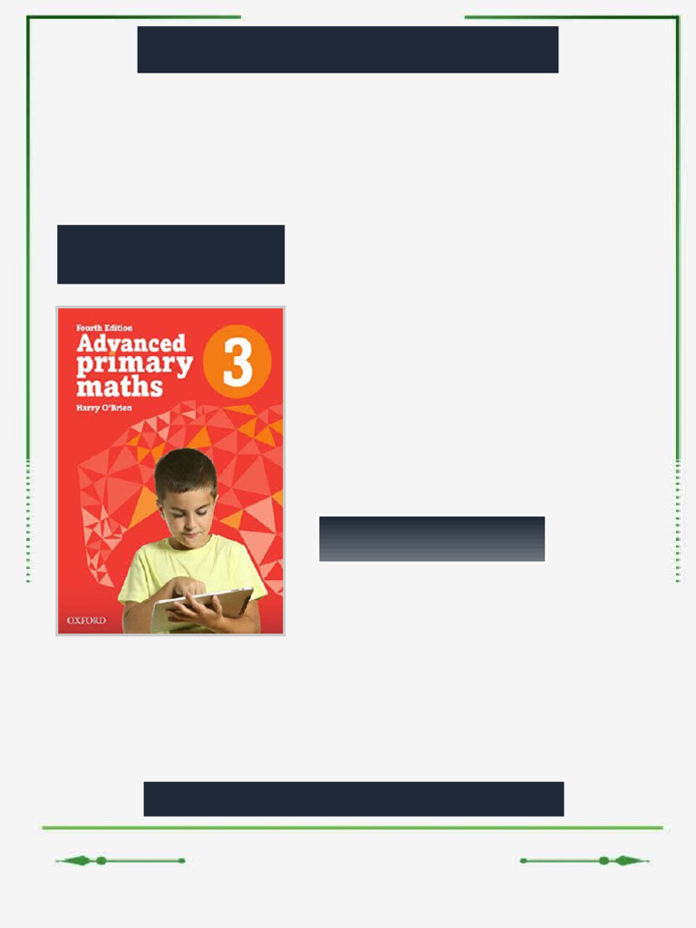 Advanced Primary Maths 3 Australian Curriculum Edition Harry O\u0026#39;Brien eBook digital unlock | PDF