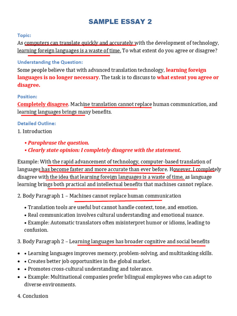 Sample Essay | PDF
