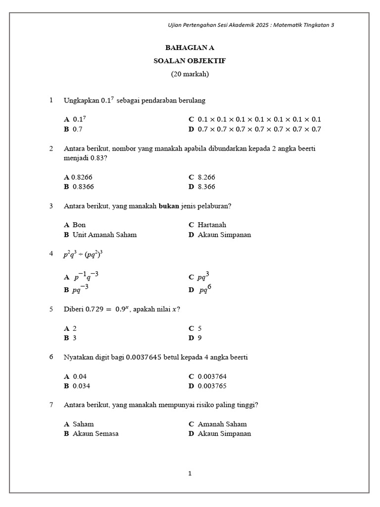 Form 3 | PDF