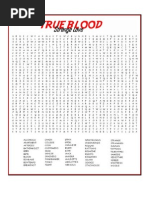 Download True Blood Word Search by True Blood in Dallas SN9714376 doc pdf