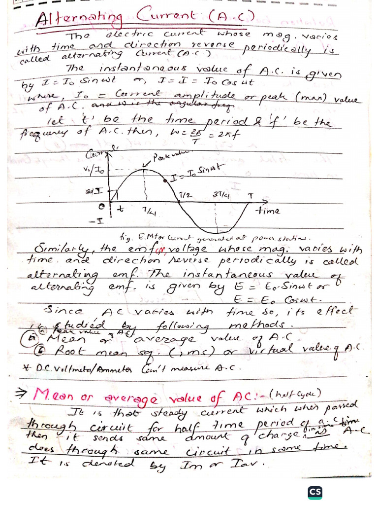 Alternating Currents | PDF