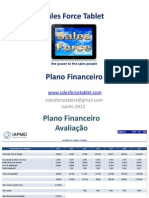 Sales Force Tablet - Plano Financeiro