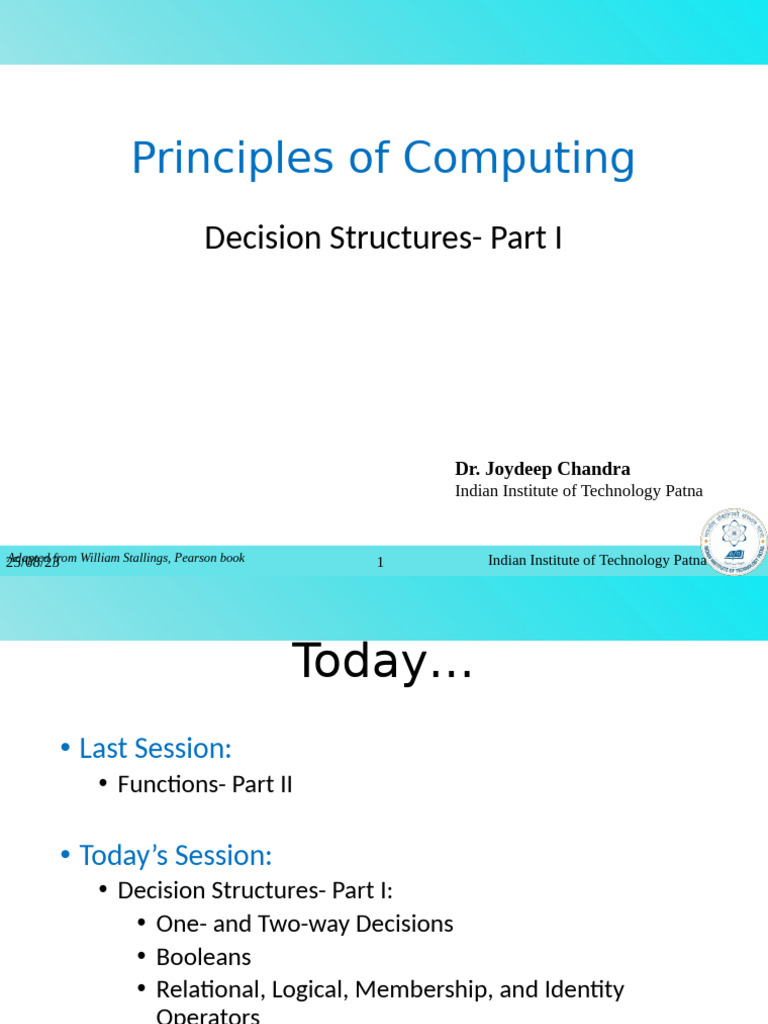 Decision Structures in Python Programming | PDF | Fahrenheit | Software ...