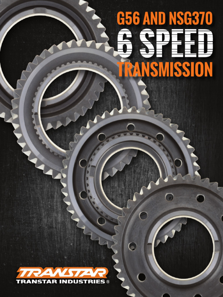 Transtar G56 NSG370 Catalog | PDF | Manual Transmission | Machines