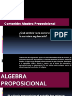 Presentacion II Algebra Proposicional Introduccion