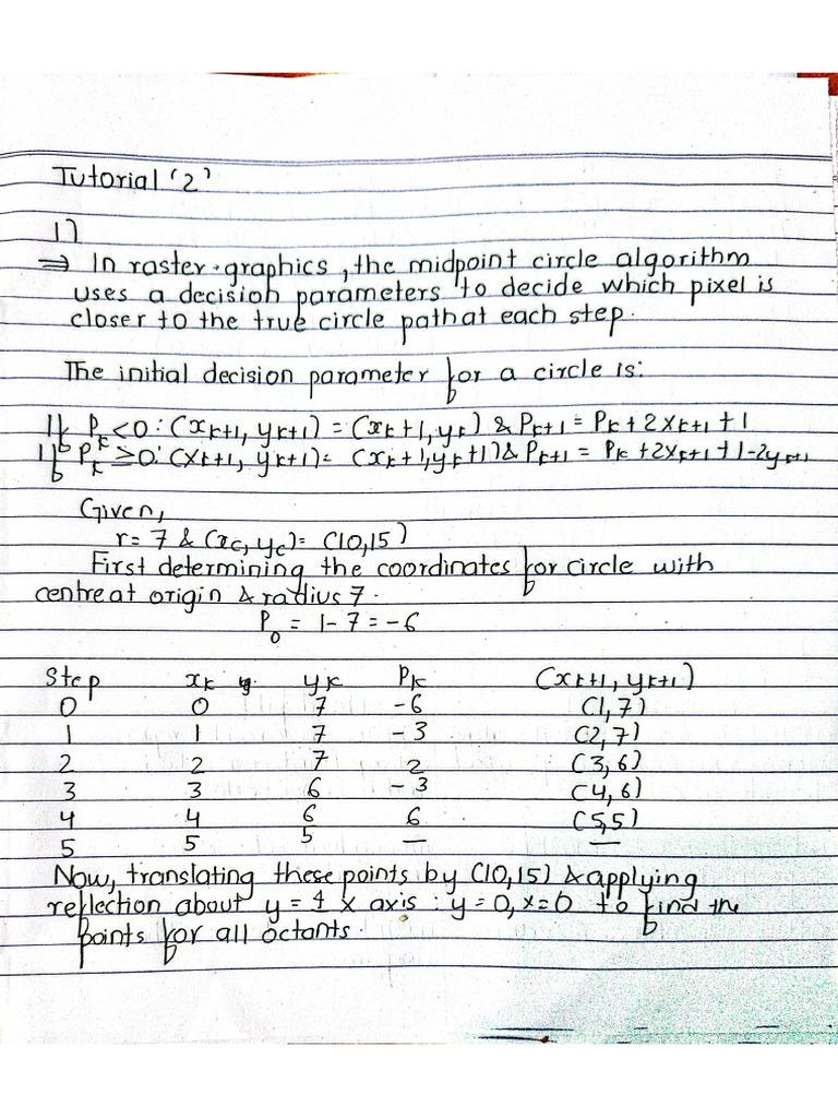 Graphics Tutorial No.2 | PDF