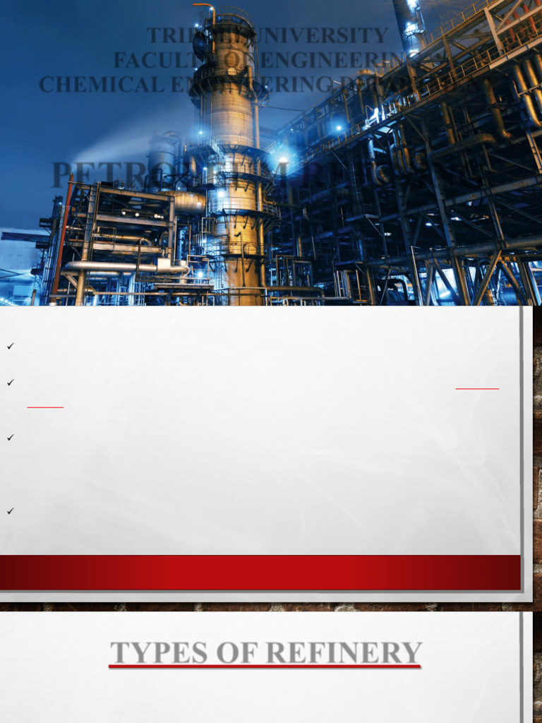 Lec 1 | PDF | Oil Refinery | Petroleum