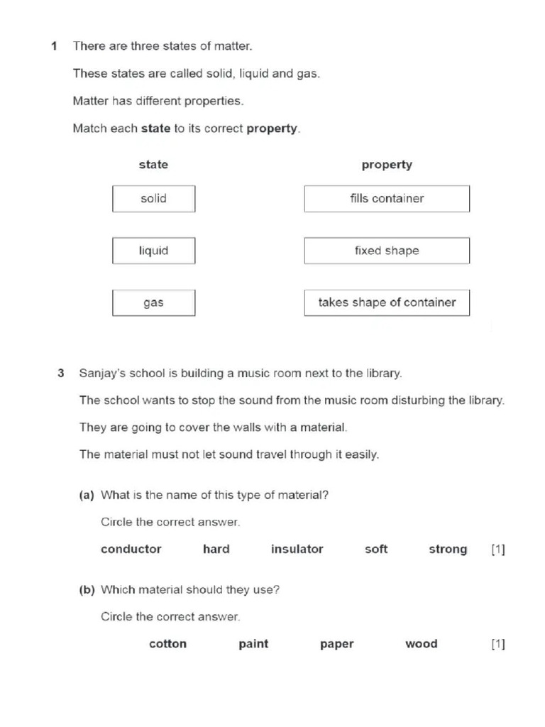 Science Test | PDF