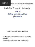 Glassware Safety Risk Assessment Guide | PDF | Occupational Safety And ...