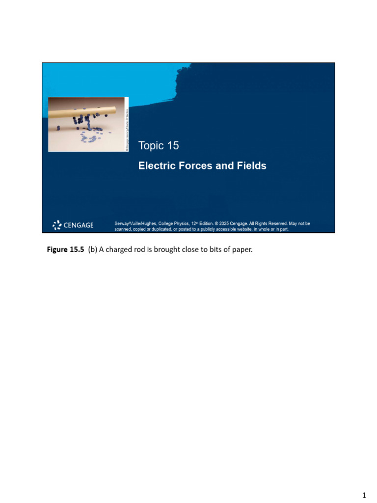 Electric Forces and Fields Explained | PDF | Electric Charge | Electric ...