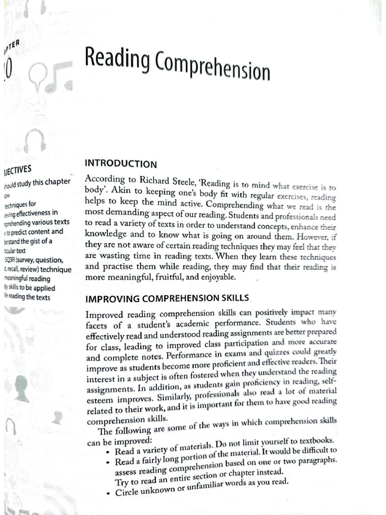 Reading Comprehension | PDF