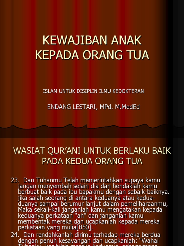 Kewajiban Anak Pd Orangtua Pdf