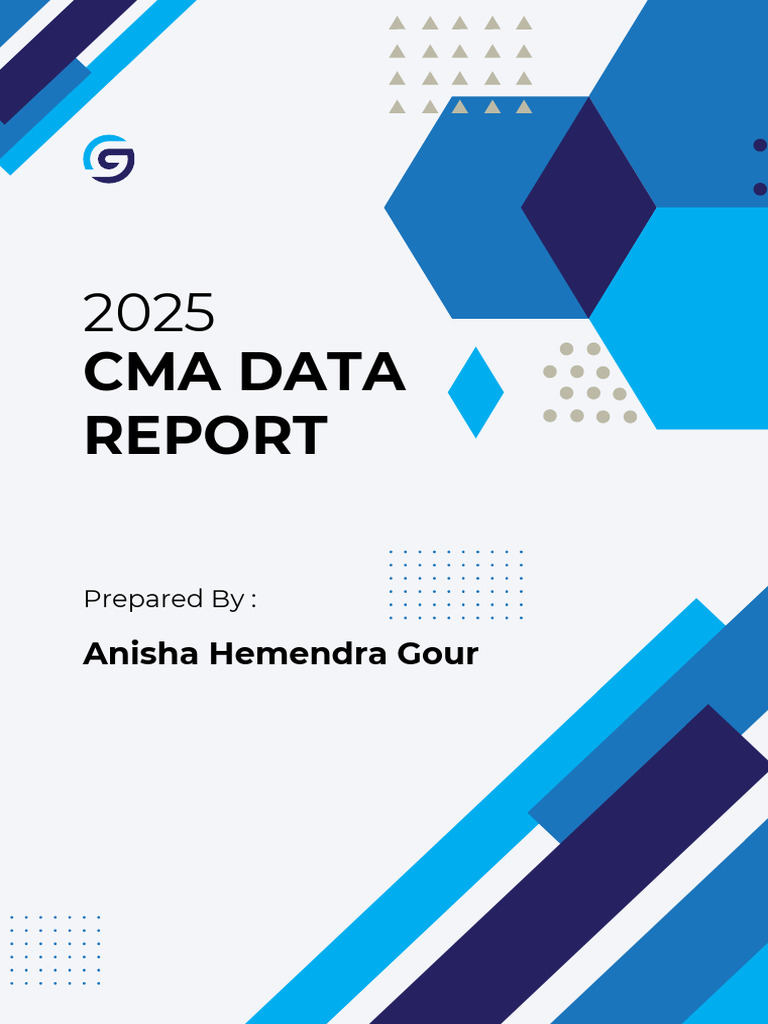 2025 CMA Data Financial Report | PDF | Expense | Market Liquidity