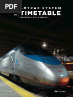 Amtrak System Schedule Spring Summer 2012