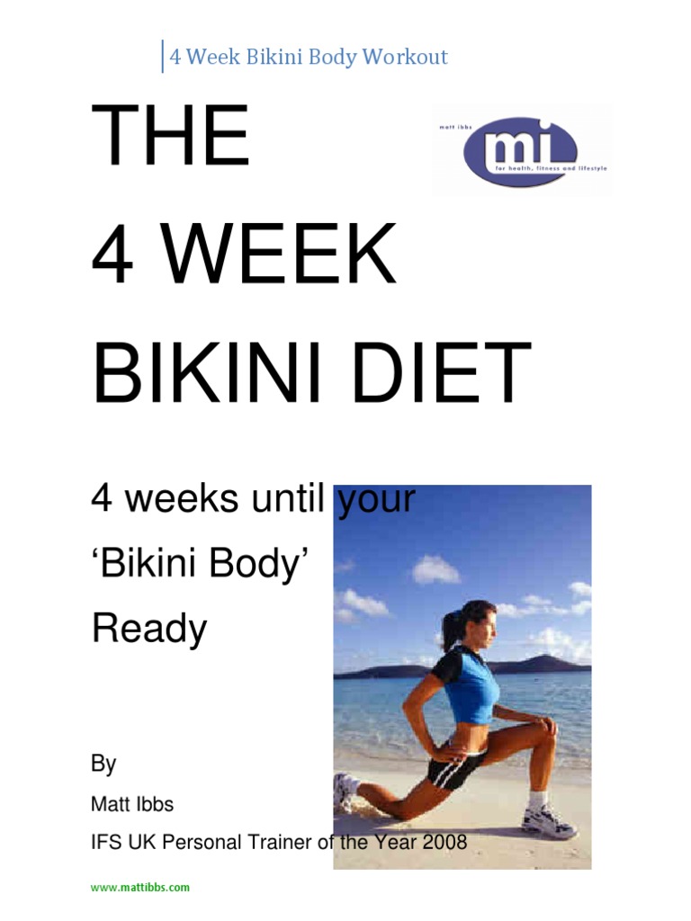 4 Wk Bikini Diet Calorie Lunch
