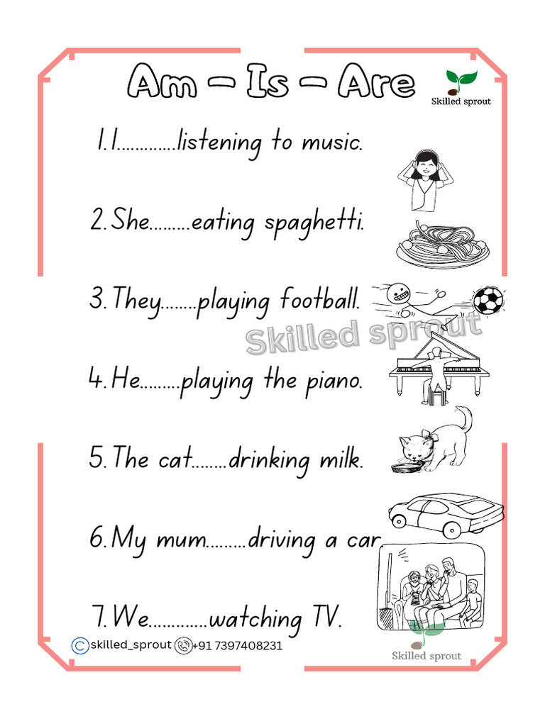 English Grammar: Using Is/Are | PDF