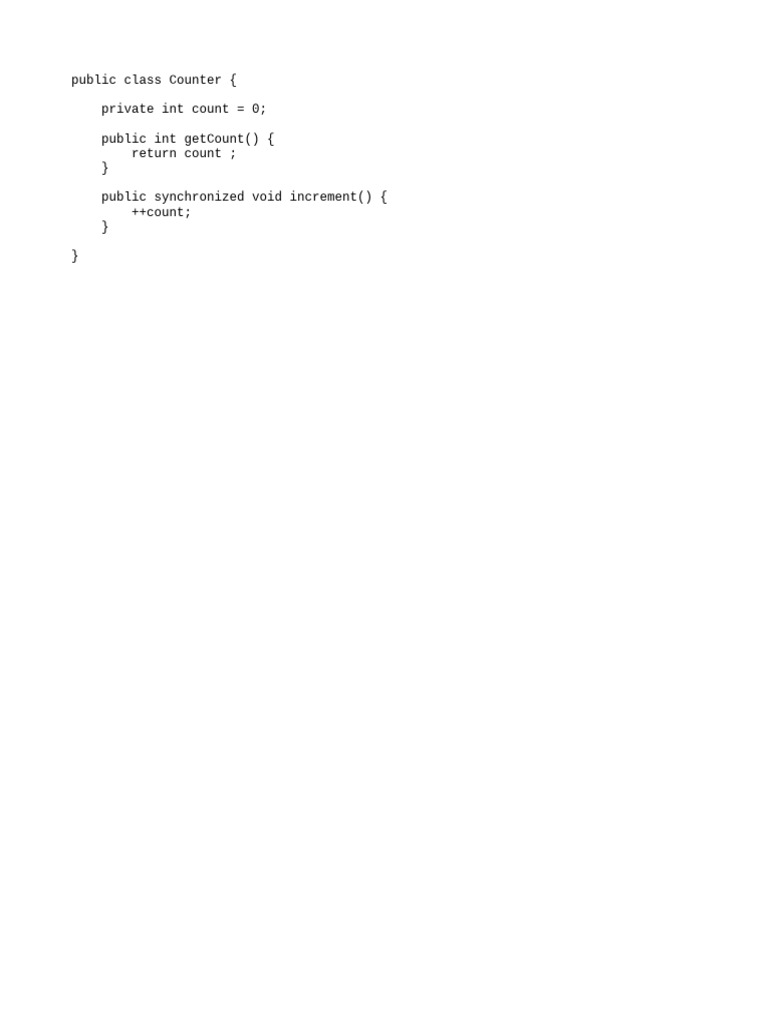 Counter | PDF