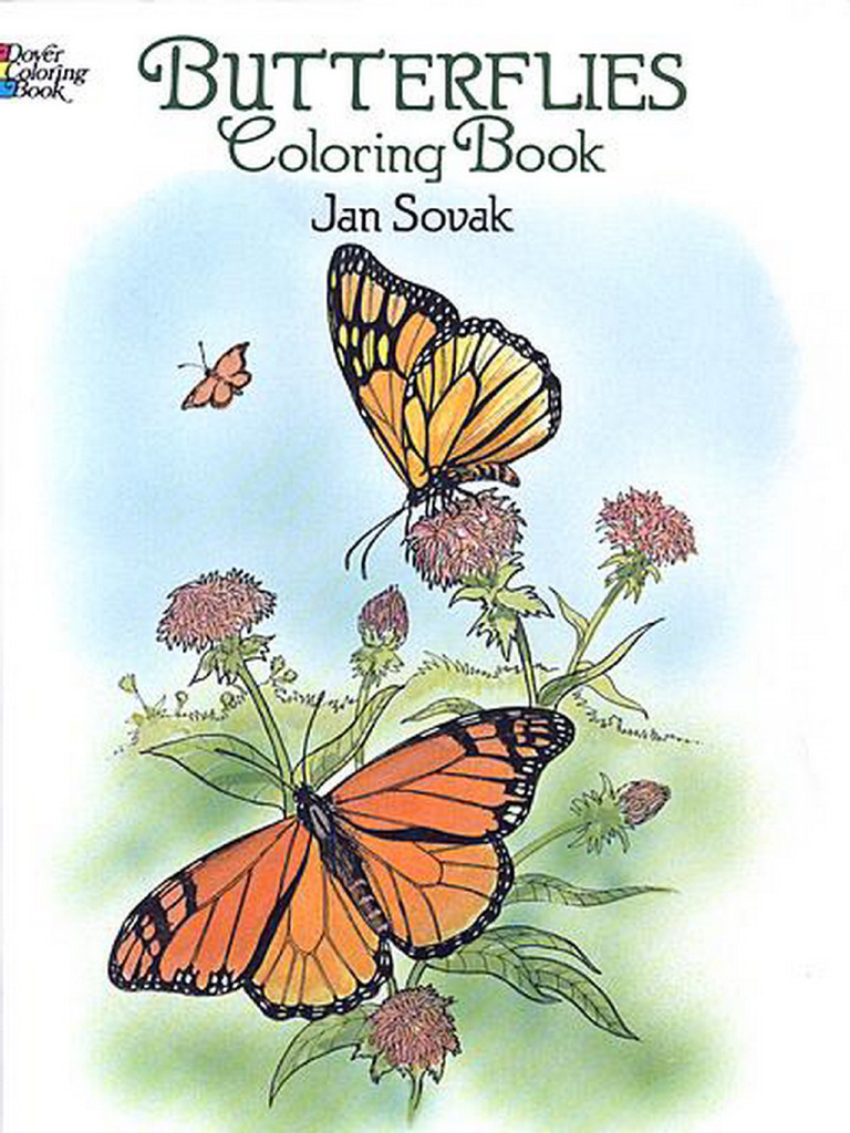 Butterflies Coloring Book | PDF