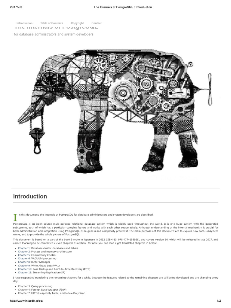 PostgreSQL Internals for Admins | PDF | Postgre Sql | Databases