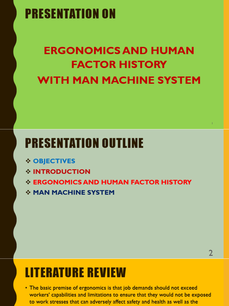 Ergonomics and Human Factors Overview | PDF | Business | Cognitive Science