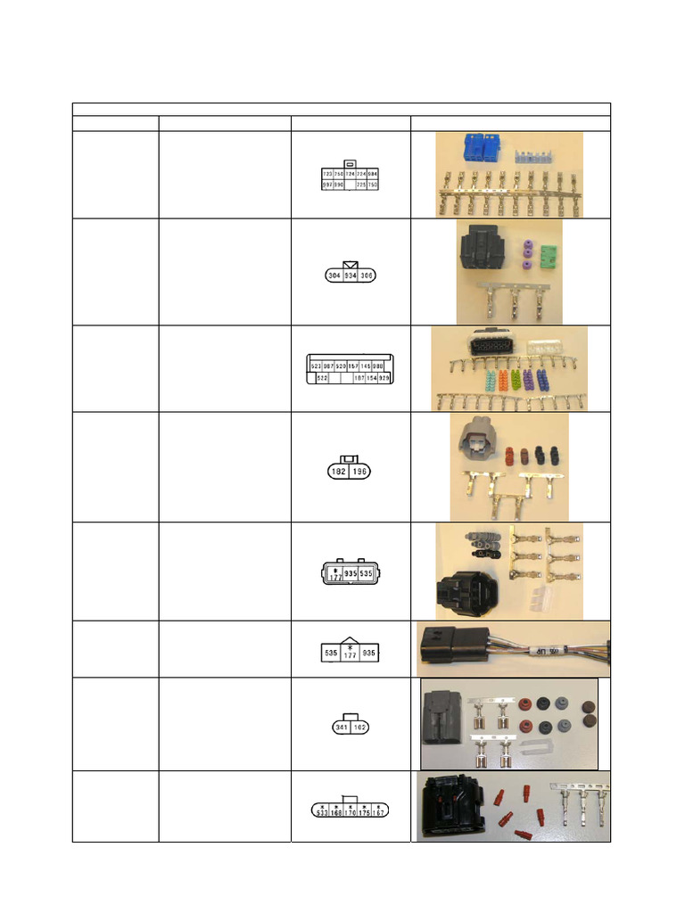 CAT Connectors | PDF | Electrical Connector | Electronics
