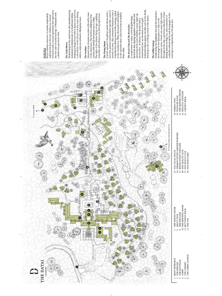 The Datai Langkawi Map 1 | PDF