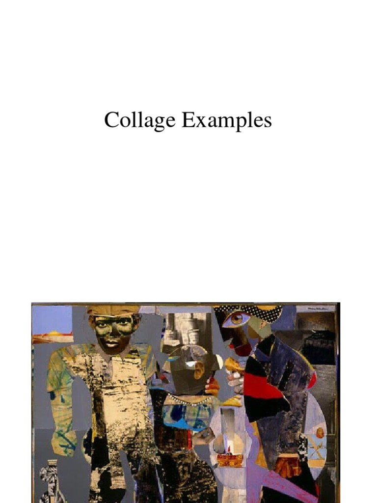 Creative Collage Examples Showcase | PDF | Computers