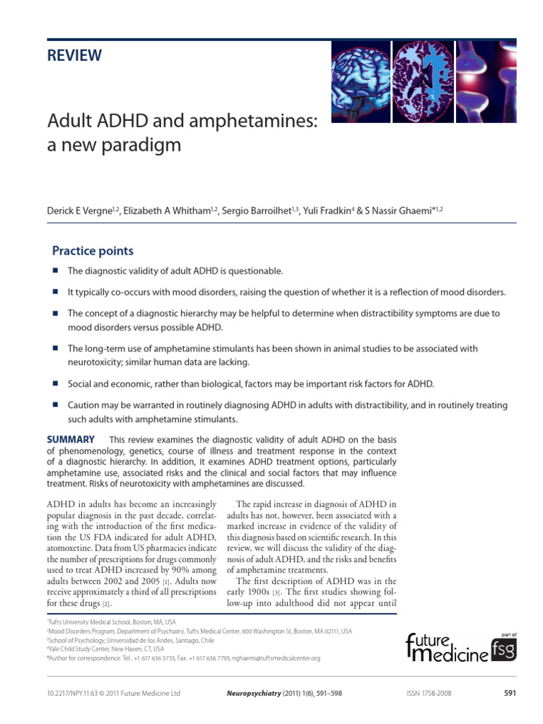 Adult ADHD Diagnosis and Treatment Risks | PDF | Attention Deficit ...