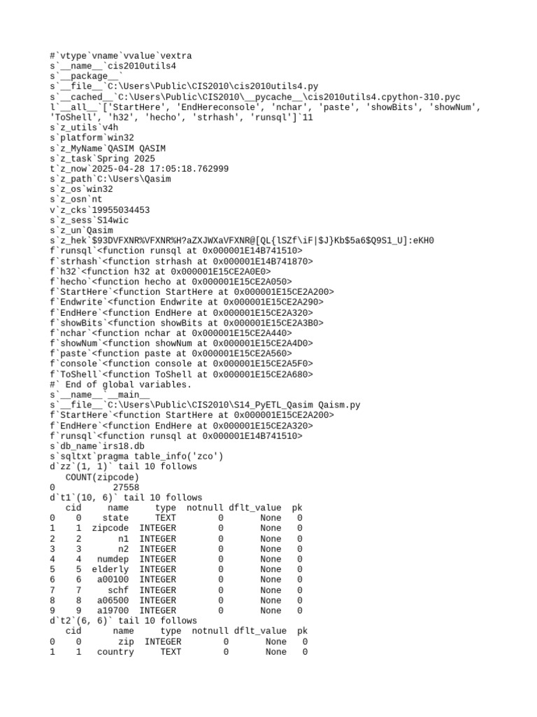Python ETL Utility for Database Queries | PDF