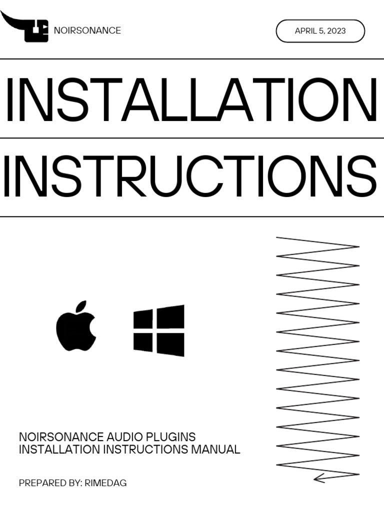 Noirsonance Audio Plugins Installation Guide | PDF