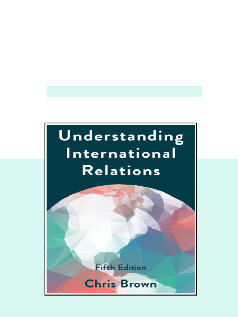 (Ebook) Understanding International Relations by Chris Brown ISBN ...