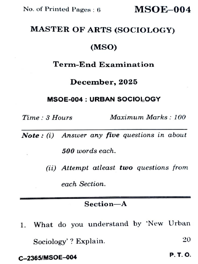 MSOE 004 December 2025 | PDF