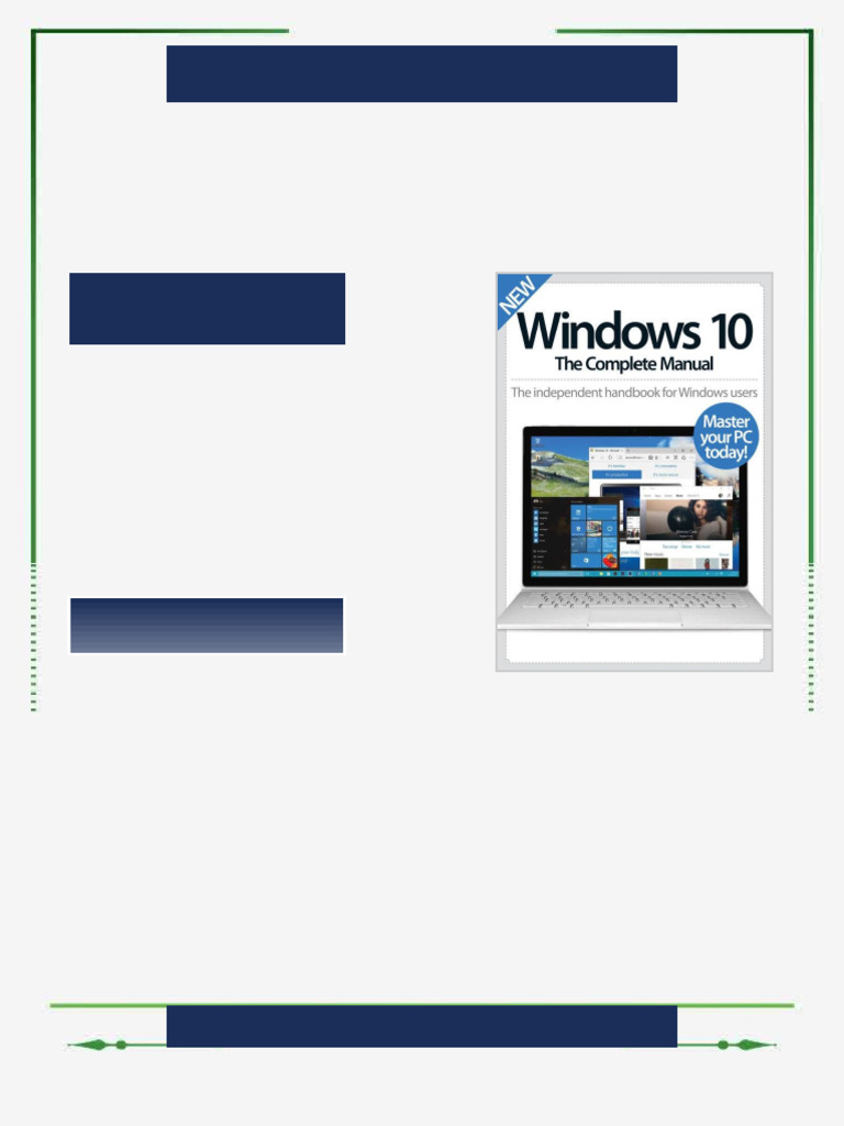 Windows 10: The Complete Manual Imagine Publishing Ebook Auto-Download |  PDF | Windows 10 | Microsoft Windows