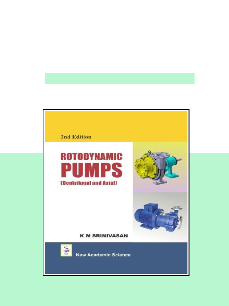 (Ebook) Rotodynamic Pumps by K.M. Srinivasan ISBN 9781781830178 ...