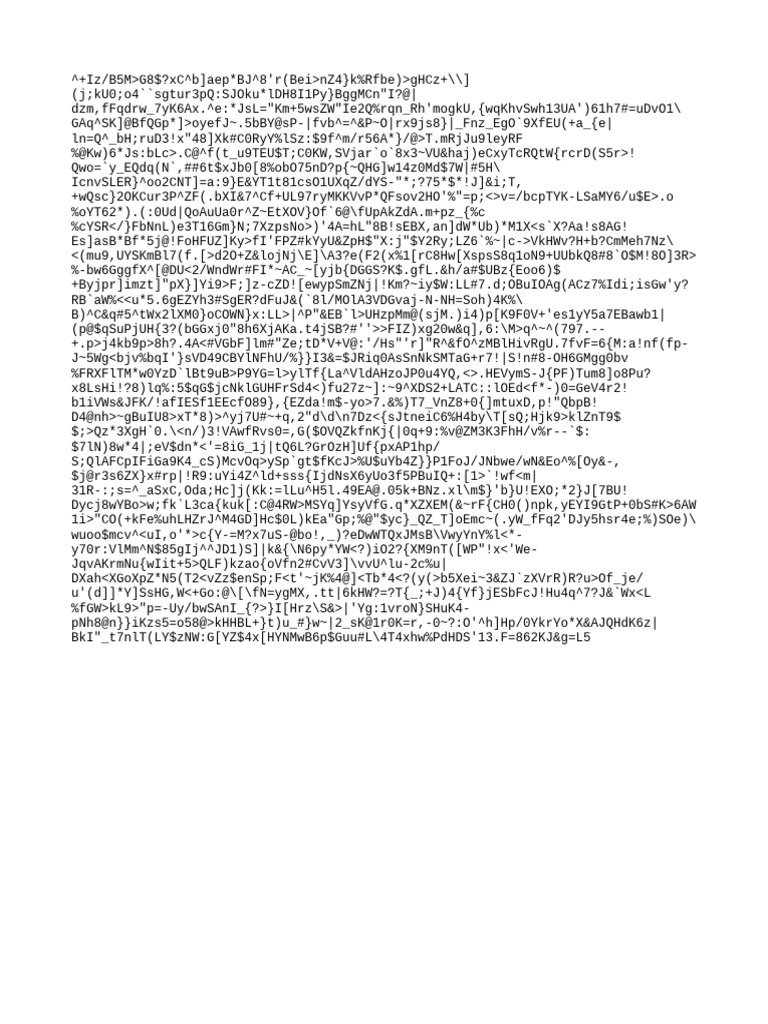 Encrypted Data Analysis Document | PDF