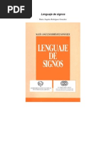 Idiomas - Lenguaje de Signos