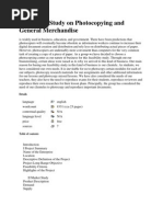 Download Feasibility Study on Photocopying and General Merchandise by francis00090 SN97157181 doc pdf