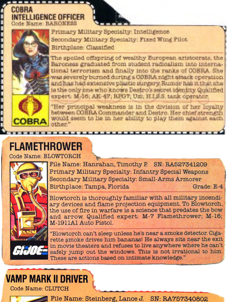1984 File Cards | PDF