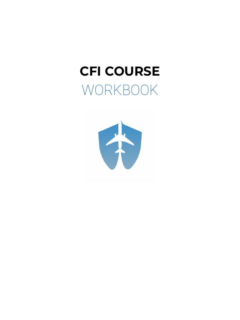 CFI Course Workbook for FAA Checkride Prep | PDF | Visual Flight Rules ...