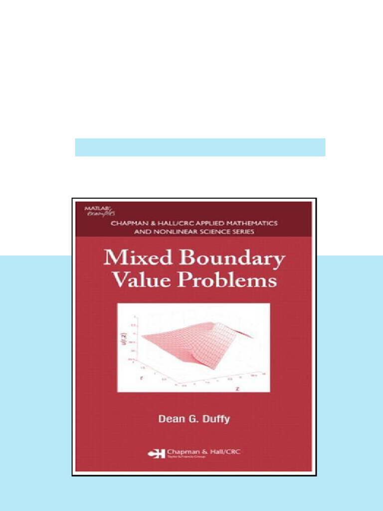 Mixed boundary value problems 1st Edition Dean G. Duffy - ebook and ...