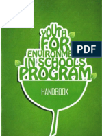 YES-O PROGRAM HANDBOOK (Youth for Environment in Schools Organization)