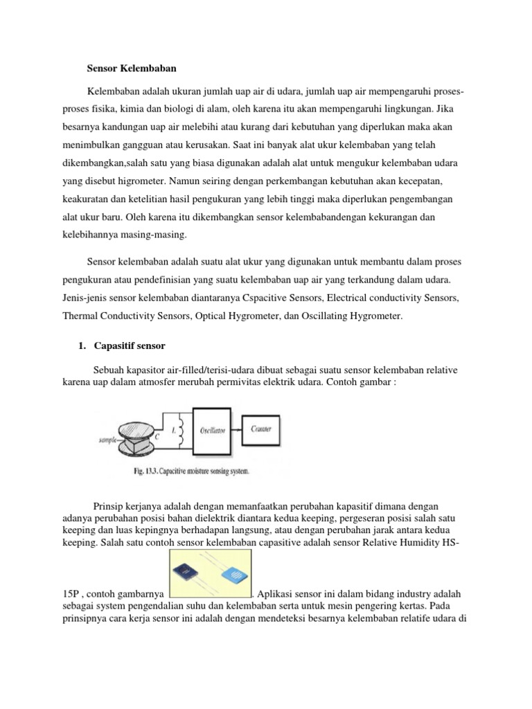 Tugas Sensor Kelembaban