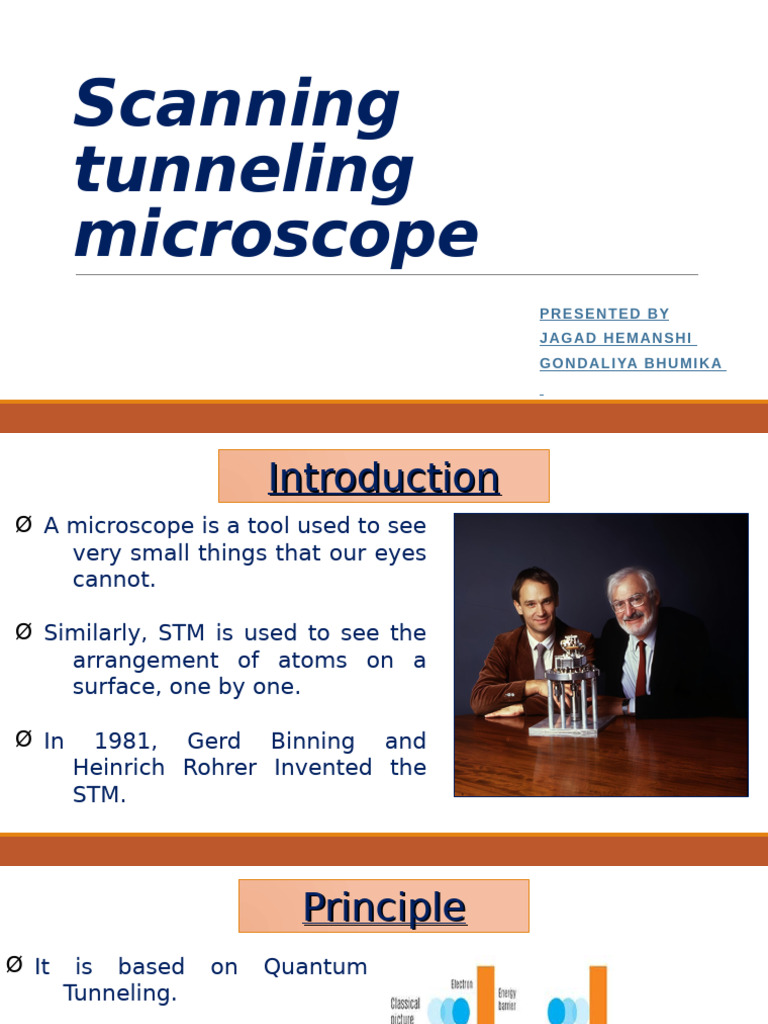 STM - (Physics) | PDF