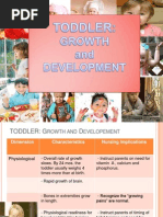 Growth and Development in Toddlers